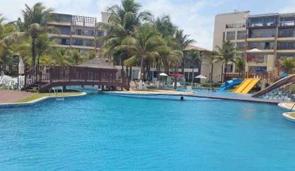 Apartamento Térreo no Porto das Dunas! Pé na areia com excelente lazer! Próximo ao Beach Park!