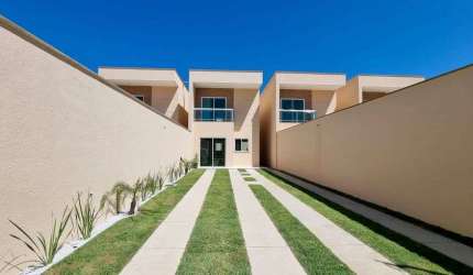 Casas Duplex com amplo espaço no Eusébio!