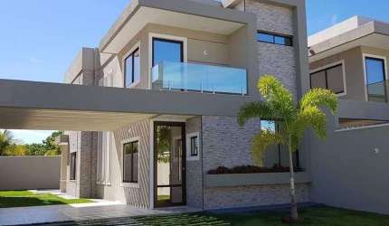 Casa Duplex com área de 180m2 e 4 suítes no melhor do Eusébio-CE.