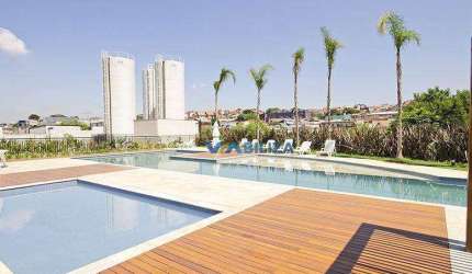 Apartamento com 3 dormitórios à venda, 56 m² por R$ 349.000,00 - Cocaia - Guarulhos/SP