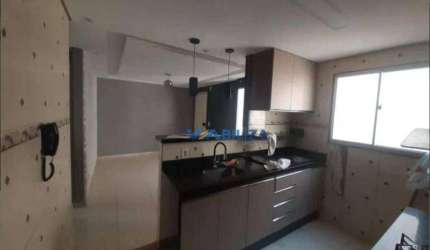 Apartamento com 2 dormitórios à venda, 44 m² por R$ 220.000,00 - Água Chata - Guarulhos/SP