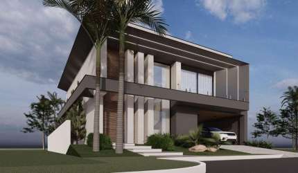 Casa em condomínio fechado com 3 quartos à venda em Pedra Branca, Palhoça  por R$ 3.990.000