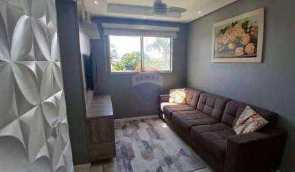 APÊ 51 M² COM 2 DORM E INTEIRO PLANEJADO POR R$ 210.000 CONDOMINIO SOREANO, MOGI GUAÇU-SP.