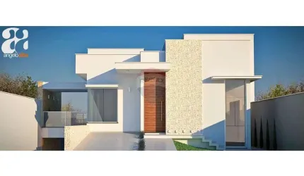 CASA EM CONSTRUÇÃO 259 M2  DE ÁREA CONSTRUIDA E ÁREA TOTAL 500,44 M2 EM LINDOIA S.P.