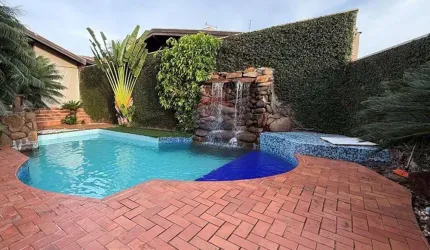 Um verdadeiro clube para chamar de lar  residência com exclusiva na cidade de Mogi Mirim com área total de 1209m²