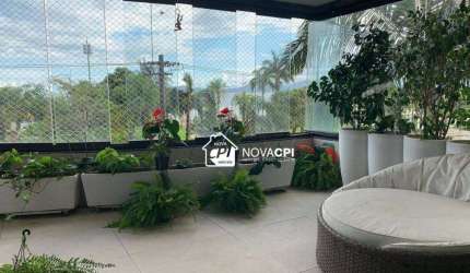 Apartamento com 4 dormitórios à venda por R$ 3.400.000 - Boqueirão - Santos/SP