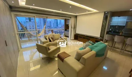 Apartamento MOBILIADO com 3 dormitórios à venda Encruzilhada - Santos/SP