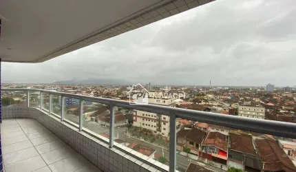 Apartamento com 2 dormitórios à venda, 75 m² por R$ 420.000,00 - Caiçara - Praia Grande/SP