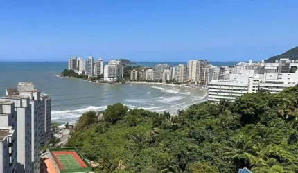 Cobertura com 3 dormitórios à venda, 196 m² por R$ 1.200.000,00 - Barra Funda - Guarujá/SP