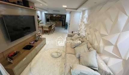 Apartamento com 3 quartos na  Vila Guilhermina Praia Grande/SP