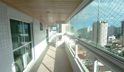 Apartamento com 3 dormitórios à venda, 120 m² por R$ 780.000,00 - Aviação - Praia Grande/SP