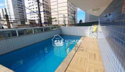 Apartamento com 2 dormitórios à venda, 90 m² por R$ 430.000,00 - Vila Guilhermina - Praia Grande/SP