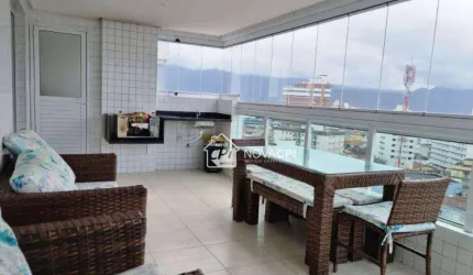 Apartamento com 3 dormitórios à venda, 110 m² por R$ 700.000,00 - Caiçara - Praia Grande/SP