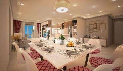 Apartamento com 2 quartos para venda no Canto do Forte - Praia Grande/SP