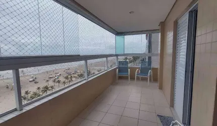 Apartamento Frente para o Mar em Praia Grande 03 Quartos Lazer Completo