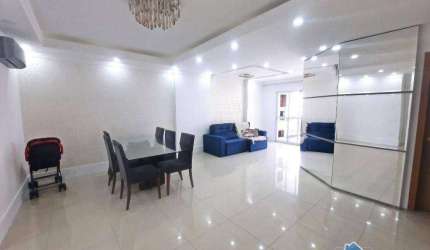 Apartamento com 4 Quartos mobiliado Vila Guilhermina em Praia Grande/SP