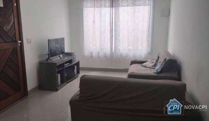 Sobrado à venda, 107 m² por R$ 595.000,00 - Vila Guilhermina - Praia Grande/SP
