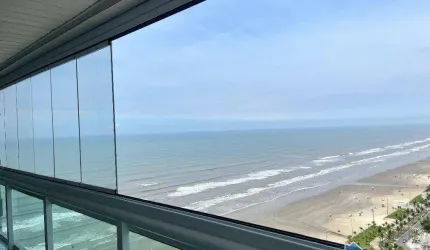 Apartamento VISTA MAR com 2 Quartos no Caiçara em Praia Grande/SP
