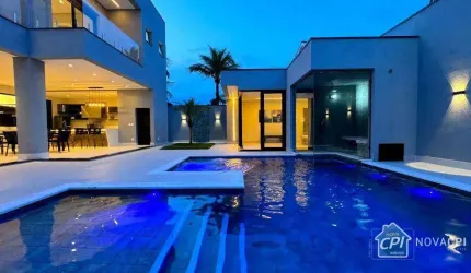 Vendo lindíssima casa nova, no Condomínio Jardim Acapulco