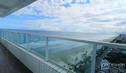 Apartamento VISTA MAR com 3 Quartos no Balneário Flórida em Praia Grande/SP