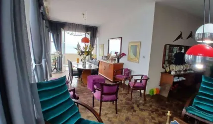 Apartamento Frente Mar 3 Dormitórios | 175m² | Sacada | Garagem | Praia do Itararé, São Vicente