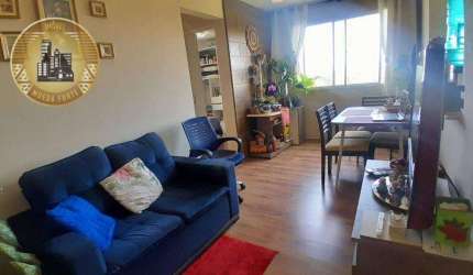 Apartamento com 2 dormitórios à venda, 48 m² por R$ 345.000,00 - Planalto - São Bernardo do Campo/SP