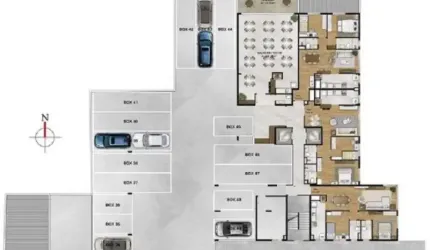 Apartamento para Venda - 66.41m², 2 dormitórios, sendo 1 suites, 1 vaga - Bom Je
