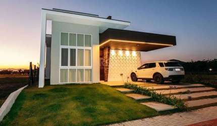 Casa Condominio para Venda - 185m², 3 dormitórios, sendo 3 suites, 4 vagas - Pra
