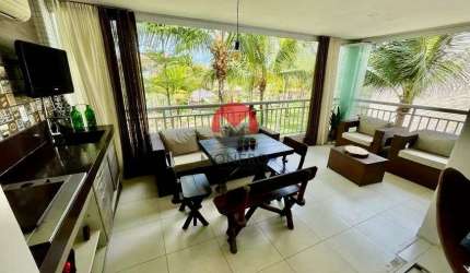 Apartamento com 115m² no GOLF VILLE resort PÉ NA AREIA | Porto Das Dunas, Aquiraz-CE