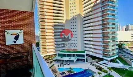 Apartamento no GREEN GARDEN próximo ao SHOPPING RIOMAR FORTALEZA com 03 SUÍTES | Papicu, Fortaleza-CE