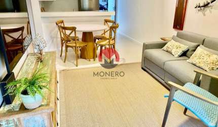 PORTEIRA FECHADA Apartamento no BEACH PLACE com 02 QUARTOS | Porto das Dunas, Aquiraz-CE