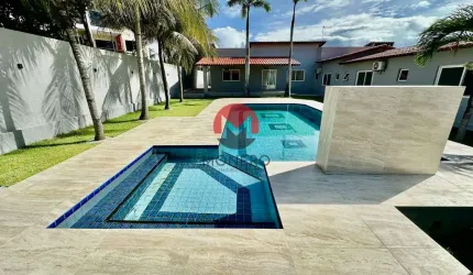 MANSÃO com 450m² à VENDA apenas 400 METROS da PRAIA e perto do BEACH PARK | Porto das Dunas, Aquiraz-CE