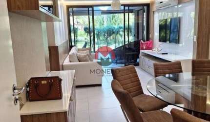 Apartamento no Mandara Lanai com 158m² resort PÉ NA AREIA | Porto das Dunas, Aquiraz-CE