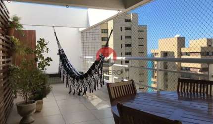 Apartamento Cobertura Duplex 3 suites 140 metros peoximo a orla da beira mar meireles flrteza ceara