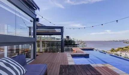 Cobertura com 3 quartos à venda na Avenida Jacuí, 312, Cristal, Porto Alegre por R$ 3.690.000