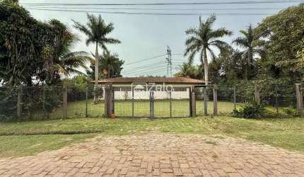 Chácara para aluguel com 3.000 m², 2 quartos 6 vagas em Piracambaia I, Campinas