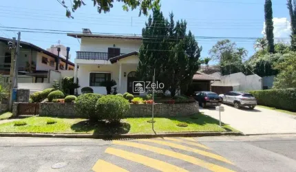 Casa em Condomínio à venda com 420 m², 4 quartos 4 vagas em Jardim Botânico (Sousas), Campinas