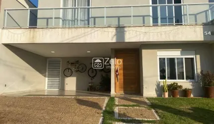 Casa em Condomínio para aluguel com 240 m², 3 quartos 4 vagas em Residencial Real Parque Sumaré, Sumaré