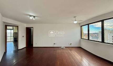 Apartamento para aluguel com 167 m², 3 quartos 3 vagas em Cambuí, Campinas