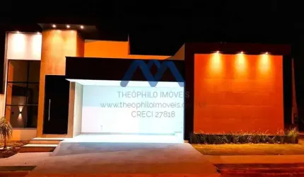 Linda Casa de Esquina à Venda no Condomínio Campos do Conde