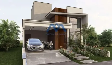 Belíssima Casa em Construção no Condomínio Villagio Wanel