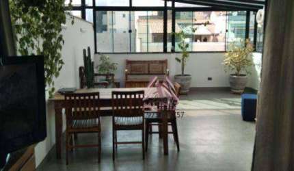 3841EM Cobertura com 2 dormitórios à venda, 100 m² por R$ 494.000 - Vila Camilópolis - Santo André/SP