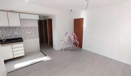 1255CM Apto novo com suíte e sacada,  2 dormitórios à venda, 57 m² por R$348.000 - Paulicéia - São Bernardo do Campo/SP