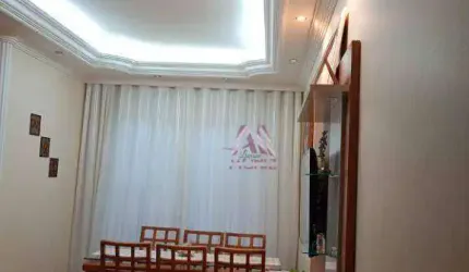 Apartamento com 2 dormitórios à venda, 56 m² por R$ 295.000,00 - Bairro dos Casa - São Bernardo do Campo/SP
