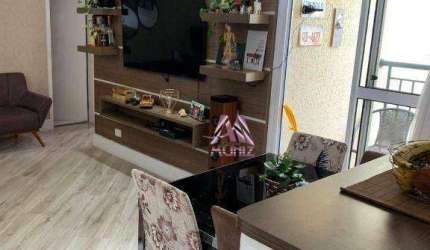 Apartamento com 2 dormitórios à venda, 58 m² por R$ 425.000,00 - Planalto - São Bernardo do Campo/SP