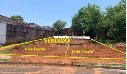 Terreno à venda, 188 m² por R$ 80.000 - Parque Santa Edwiges - Bauru/SP