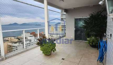 Apartamento com 3 quartos à venda na Avenida Almirante Cochrane, Embaré, Santos, 438 m2 por R$ 4.790.000