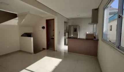Casa em condomínio fechado com 2 quartos à venda na Rua Barão de Ramalho, Macuco, Santos, 110 m2 por R$ 535.000