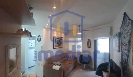 Apartamento com 2 quartos à venda na Rua Nelson Cajado, Jardim Astúrias, Guarujá, 80 m2 por R$ 650.000