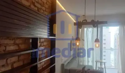 Apartamento com 2 quartos à venda na Rua Mário Ribeiro, Centro, Guarujá, 65 m2 por R$ 440.000